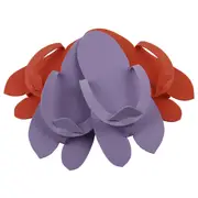 Sofeel Thong Shaped EVA Foam Slippers Mixed Colours 1 Pair