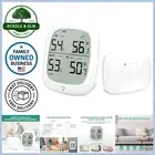 Wireless Indoor Outdoor Thermometer Humidity Sensor Waterproof LCD Max Min