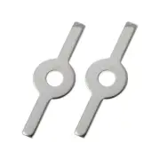 2pcs Food Grinding Tool Metal Food Grinder Attachment Grinder Brackets