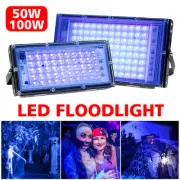 LED UV Blacklight Ultraviolet Floodlight Stage Lamp 395nm Party Halloween Xmas