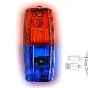 Shoulder Clip Light | USB Charging Led Shoulder Warning Light with Stainless Steel Clip - Highly Visible Strobe Lights for Night Running