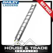 Bailey Extension Ladder Pro 3.1m to 5.3m Aluminium 10 Step 150Kgs FS13898