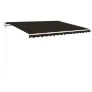 Automatic Outdoor Patio Awning Retractable Blinds Canopy Sunshade 450x300cm