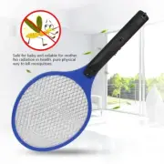 Cordless Rechargeable Electric Fly Swatter Bug Zapper Racket Mosquito Killer