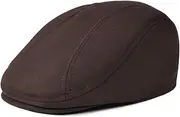 [Generic] Men Cotton Hats Adjustable Flat Irish Trucker Cap