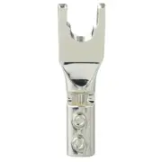 Ushaped Y Fork Sound Terminals Screw Locking Spades Fork for Amplifiers and