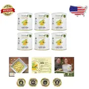 Lightweight Freeze-Dried Sweet Corn - Perfect for Bug Out Bags & Pantry (6 Cans)