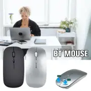 Wireless Bluetooth Mouse For Computer Silent Mice Ergonomic