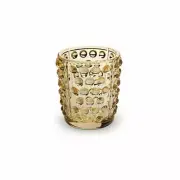 GENUINE LALIQUE Mossi Votive Gold Luster (10370000)
