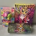 Morphe X Lisa Frank Makeup Collection Eyeshadow Palette Brush Set & Sponges NIB