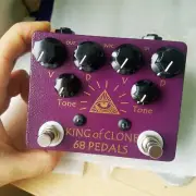 Hot New 68pedals King of Clone Overdrive KOT King of Tone