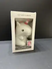 West & Arrow Color-changing Led Unicorn Squishy Mood Light Winter Magic NIB