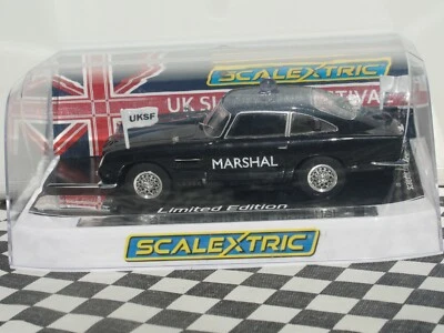 SCALEXTRIC ASTON MARTIN DB5 MARSHAL BLACK 1:32 SLOT BRAND NEW IN BOX LE