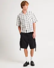 Homage Cropped Resort Shirt