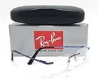 Ray-Ban RX6390II 2928 Rimless Blue Frames Reading Glasses/Progressive Lenses