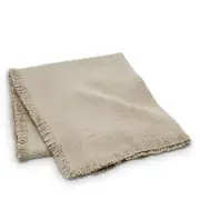Boll & Branch Relaxed Linen Blend Throw Blanket