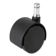 Safco Task Master Carpet Casters, 2" Wheel, Black, 5/Set 5131 SAFCO PRODUCTS