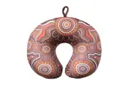 KORJO Squinchy Pillow Travel Neck Pillow Indigenous Our Flag Multi SQA3