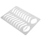 Eyebrow Exercise Template Eyebrow Lip Mold Practice Eyebrow Drawing Stencil