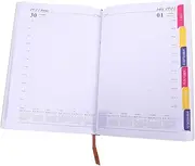 LALAFINA Academic Planner Compact Monthly Planner with Design for Daily Scheduling Enhanced Management Yearly Overview for Students and Professionals