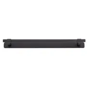 Helsinki Cabinet Pull with Backplate CTC256mm Matt Black