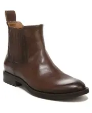 Franco Sarto Women's Linc Chelsea Boots Dark Brown Leather 9.5M - New!