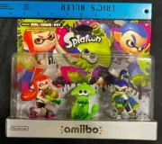 2015 Nintendo Splatoon WiiU Amiibo Inkling Orange Girl Boy Squid New AA 122222