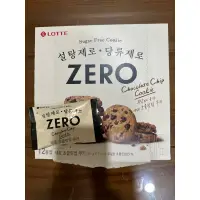 在飛比找蝦皮購物優惠-韓國zero 低卡巧克力脆片餅乾 chocolate chi