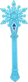 JOINPAYA Light Up Snowflake Fairy Wands for Princess Costume Accessories for Stage Performances Birthday Parties Dress Up Events Safe Attractive Design
