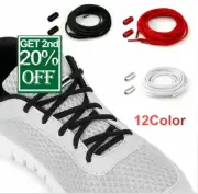 No Tie Shoe Laces Flat Elastic Shoe Laces Lazy Easy Sneakers ShoeLaces 110cm