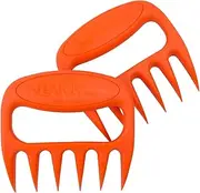 The Original Bear Paws Shredder Claws - Easily Lift Handle Shred and Cut Meats - Essential for BBQ Pros - Ultra-Sharp Blades and Heat Resistant Nylon
