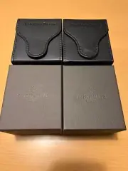 Audemars Piguet Patek philippe Black Watch Case Genuine Leather Box 4 set