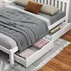 2X Storage Drawers Arne Bed Frame Queen Double King Single Size Wooden Mattress