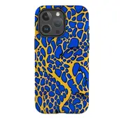 For iPhone 15 Pro Max Tough Case Compatible with MagSafe Blue Frog