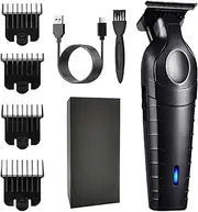 Beard Trimmer for Men, Powerful Electric Razor, Mustache Trimmer, Portable Cordless Clippers for Beard, Head, Face, Legs and Hands Grooming,8.27x2.76x3.94 Inches
