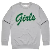 Girls Green Friends Jumper Sweater Sweatshirt Monica Geller Rachel Green Funny 90's Retro Vintage CrewneckHoodie