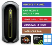 DELL ALIENWARE AURORA R10 GAMING RTX 3050 RYZEN 5 5600X 120GB SSD 1TB HD 12G