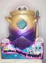 Magic Mixies Magical Misting Cauldron Interactive 8 inch Blue Plush Toy NEW!