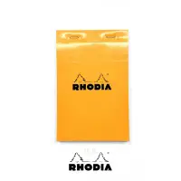 在飛比找Yahoo!奇摩拍賣優惠-=小品雅集= 法國 RHODIA N°14 橘色上翻筆記本 