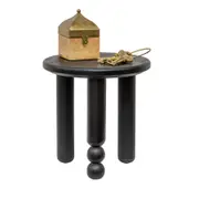 Willow & Silk 38cm Round Wooden Avoca Coffee/Side Table Furniture Home Decor