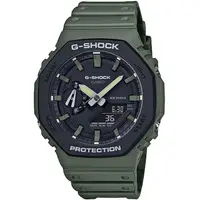 在飛比找momo購物網優惠-【CASIO 卡西歐】G-SHOCK 八角農家橡樹雙顯手錶 