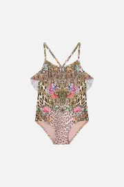 KIDS NECK FRILL ONE PIECE 12-14 QUEEN ATLANTIS