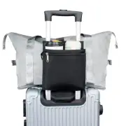 Luggage Travel Cup Holder with Luggage Straps Free Hand Drink Caddy Beverage ...