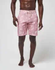 Travis Mathew Macadamia Nut Board Shorts Heather Blush Men’s Size 34 NEW TAGS