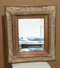 Ornate Solid Wood "15x17" Rectangle Beveled Custom Framed Wall Mirror