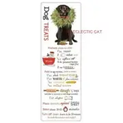 Labrador Christmas Wreath Dog Flour Sack Towel with Dog Treat Biscuit Recipe