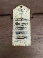 Graphic 45 Metal Charms Clips