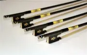 5pcs Professional Carbon fiber violin bow 4/4 full size strong violin bow