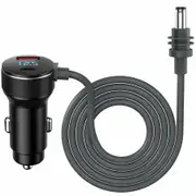 3M Starlink Mini DC Power Cable, Digital Display Car Charger for Satellite Mini, 18AWG Waterproof Power Supply Cord Accessories Kit