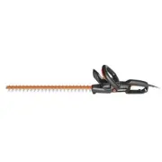 24" 4.5 Amp Corded Electric Hedge Trimmer Stainless Steel Shrub Bush Cutter